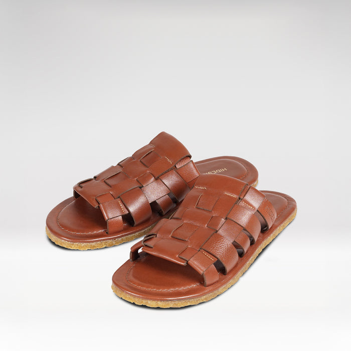 hidesign VAIL WOMEN'S SLIDES Brown