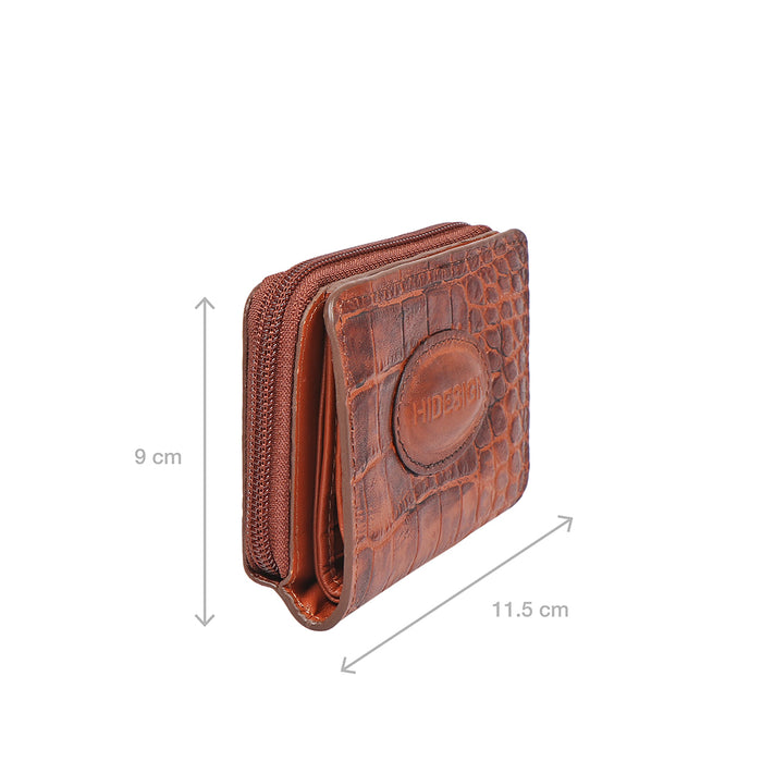 Hidesign VALENCIA W1 ZIP AROUND WALLET Tan