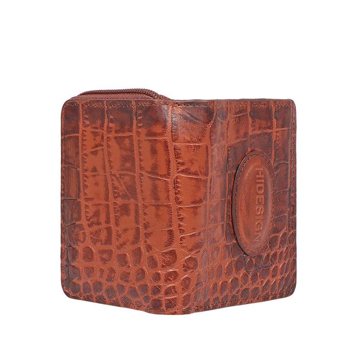 Hidesign VALENCIA W1 ZIP AROUND WALLET Tan