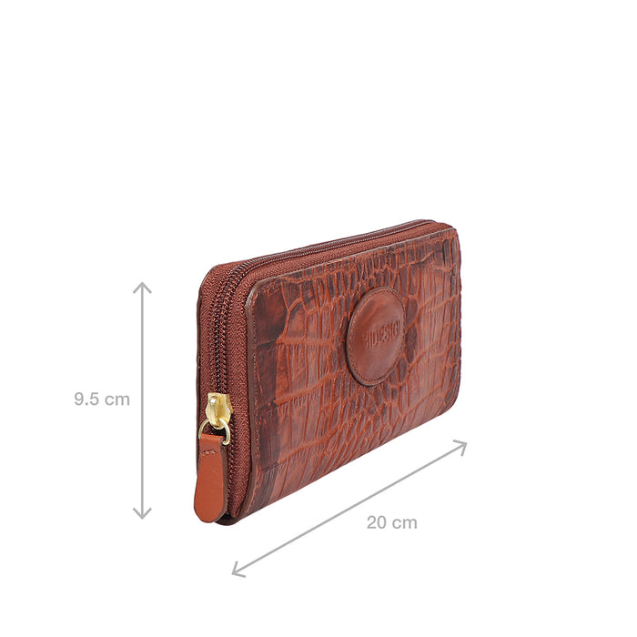 Hidesign VALENCIA W2 ZIP AROUND WALLET Tan