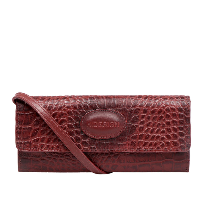 Hidesign VALENCIA W3 SLING WALLET Marsala