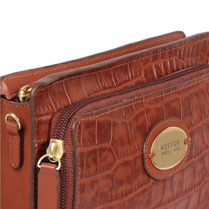 Hidesign VALENCIA W5 SLING WALLET Tan