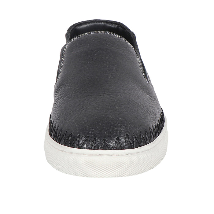 Hidesign VANCOUVER MENS SLIP ON SHOE Black