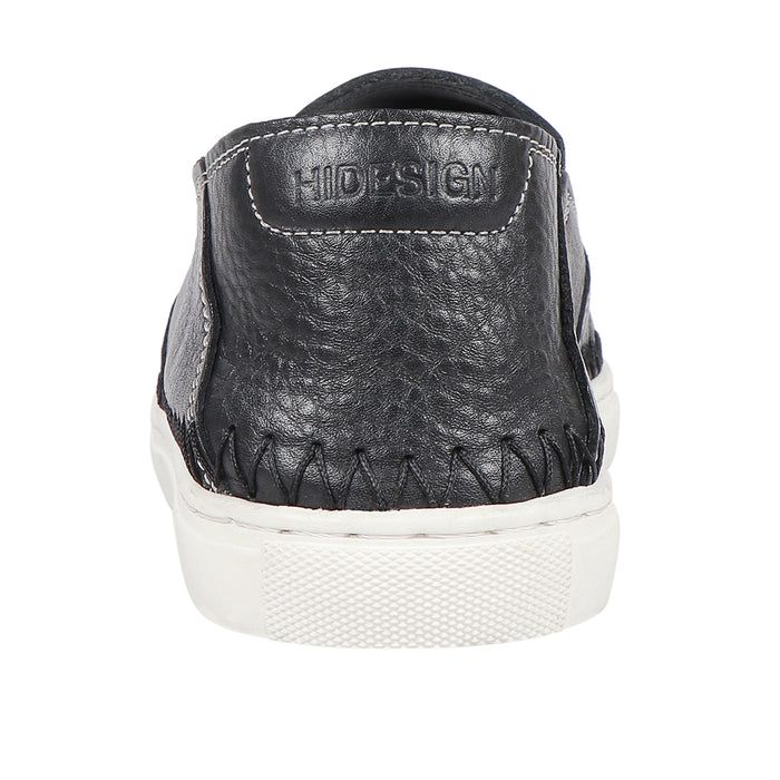 Hidesign VANCOUVER MENS SLIP ON SHOE Black