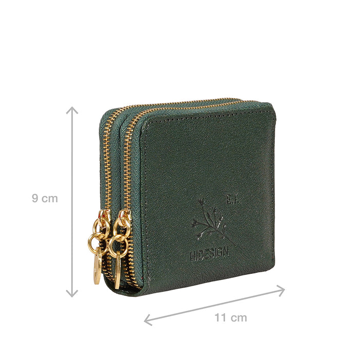 Hidesign VINE W1 ZIP AROUND Green