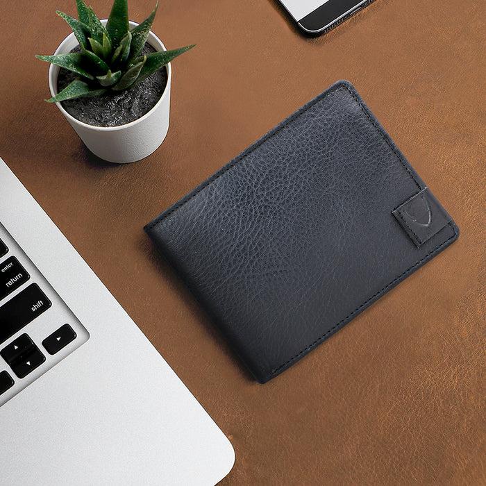 hidesign VW002 BI-FOLD WALLET Black