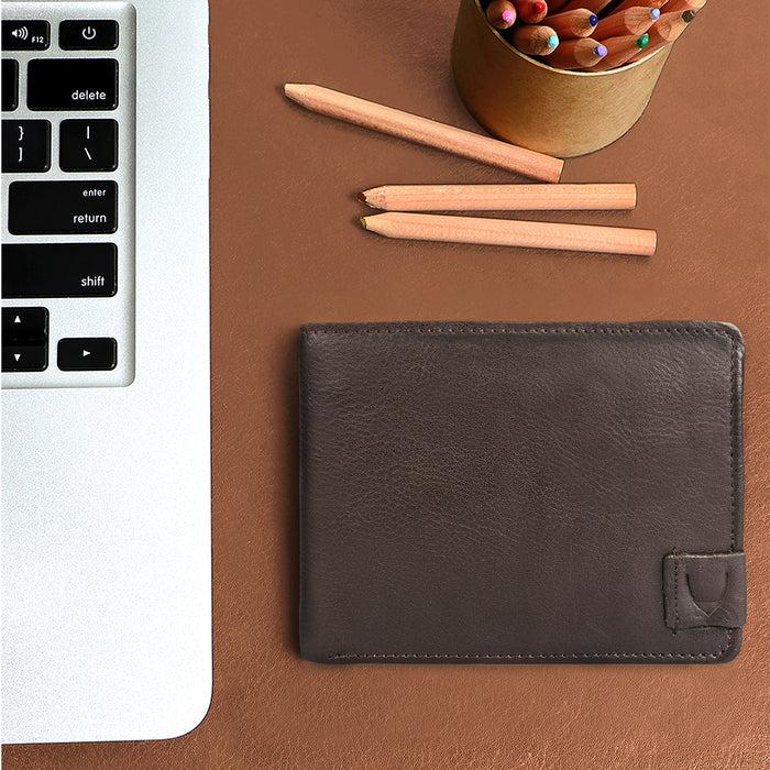 hidesign VW002 BI-FOLD WALLET Brown