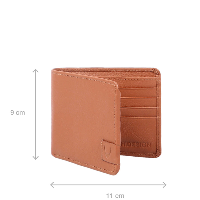 Hidesign VW002 BI-FOLD WALLET Tan