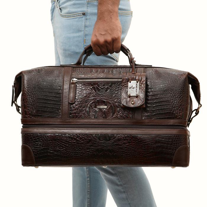 Hidesign WANDERER 01 DUFFLE BAG Brown