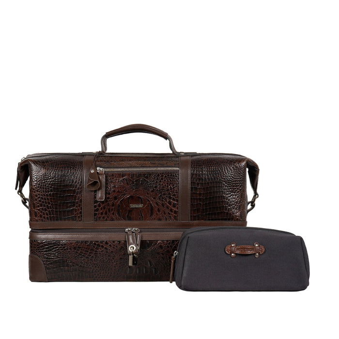 hidesign WANDERER 01 DUFFLE BAG Brown