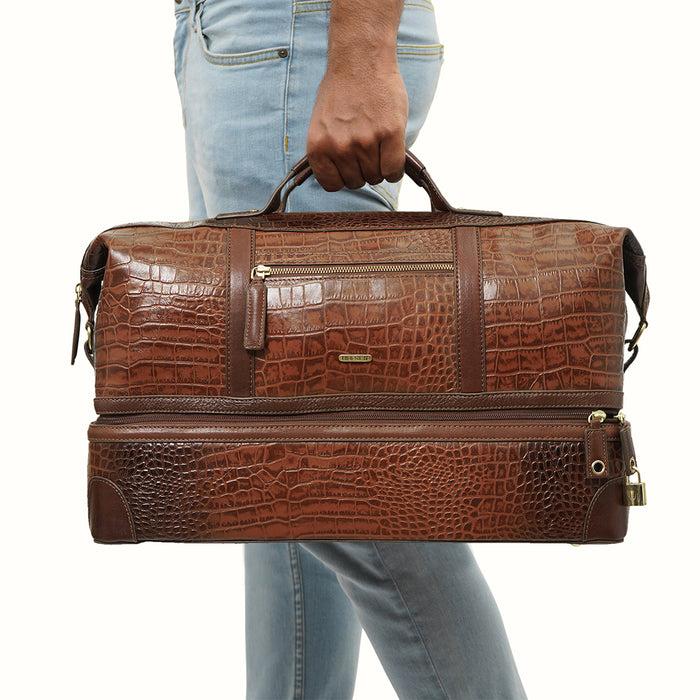 Hidesign WANDERER 01 DUFFLE BAG Tan