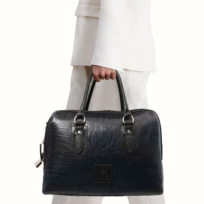 Hidesign WANDERER 03 DUFFLE BAG Blue