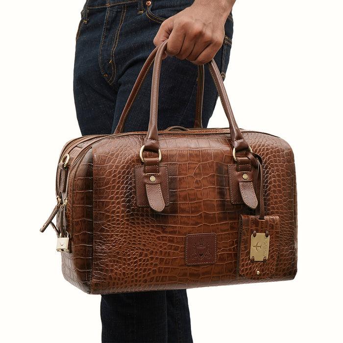 hidesign WANDERER 03 DUFFLE BAG Tan