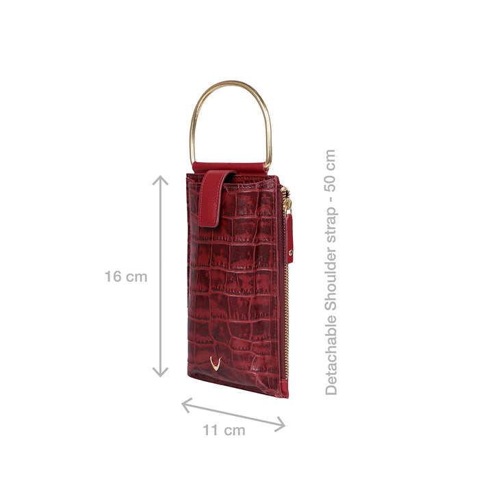 Hidesign WATSON W1 SLING WALLET Red