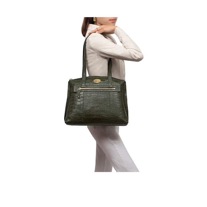 hidesign WHITNEY 03 TOTE BAG Green