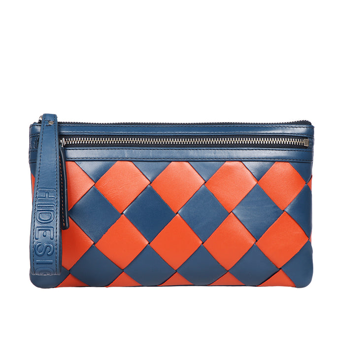 Hidesign WIMBLEDON W4 CLUTCH Blue