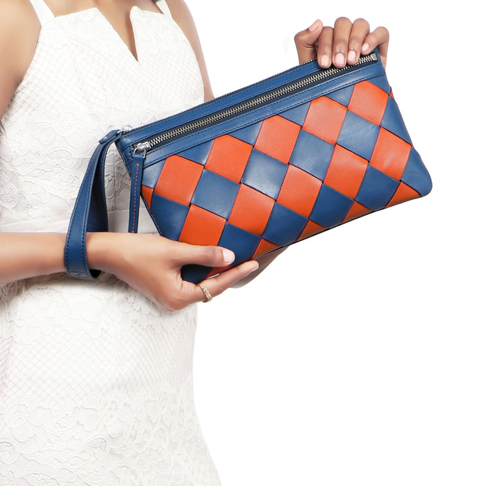 hidesign WIMBLEDON W4 CLUTCH Blue