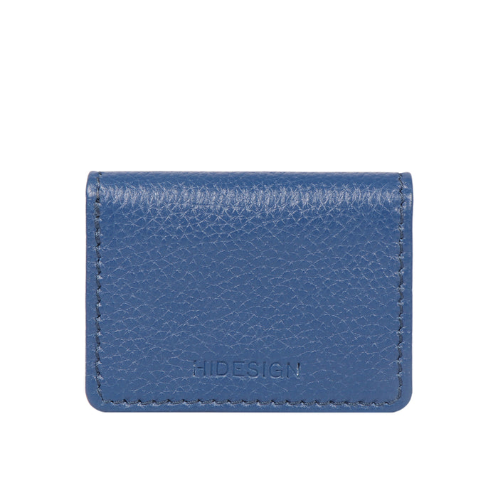 Hidesign WOKE W2 CARD HOLDER Blue