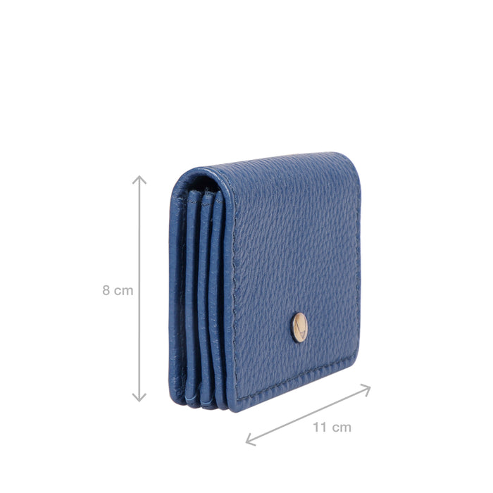 Hidesign WOKE W2 CARD HOLDER Blue