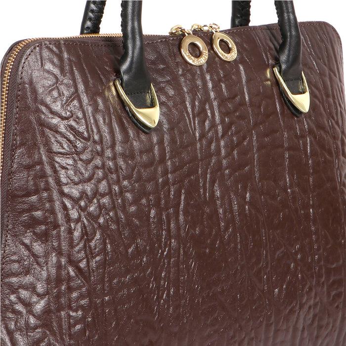 Hidesign YANGTZE 03 TOTE BAG Brown