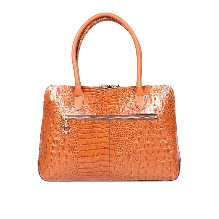 Hidesign YANGTZE 03 TOTE BAG Orange