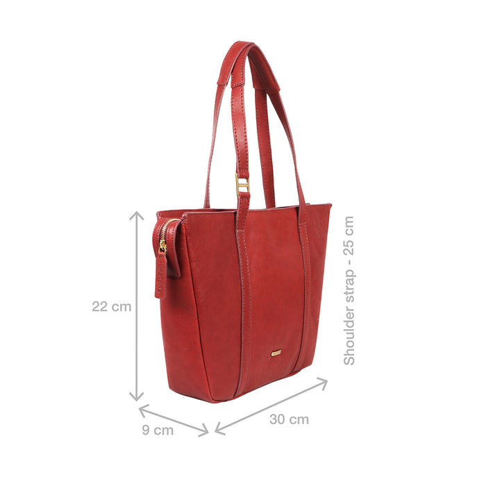 Hidesign YOGA 03 TOTE BAG Red