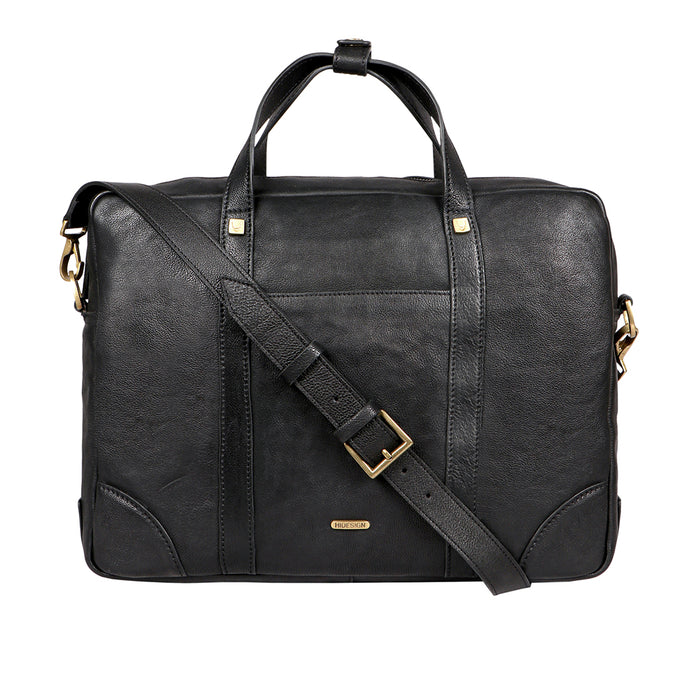 hidesign YOGA 04 MESSENGER BAG Black