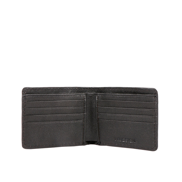Hidesign YOGA W1 BI-FOLD WALLET Black