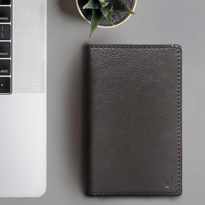 hidesign YOGA W4 PASSPORT HOLDER Black