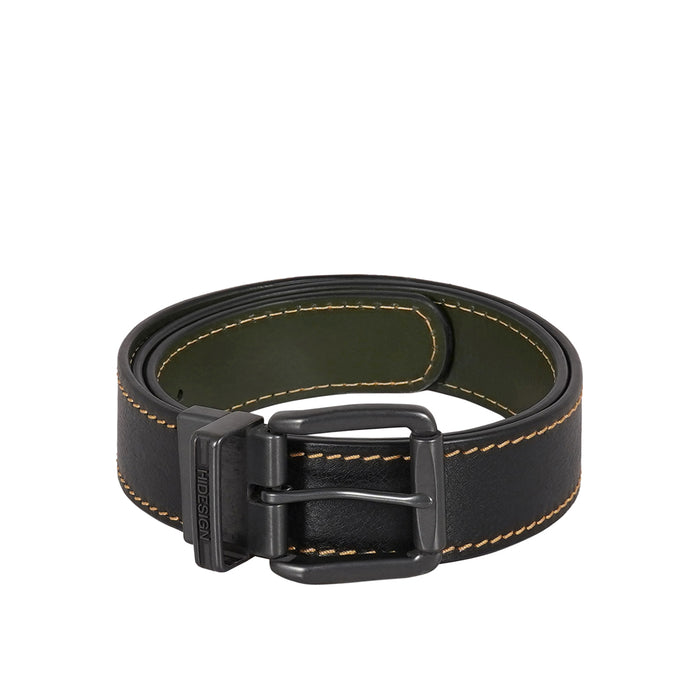 hidesign KOS ALANZO 02-MEN-BLACK-REVERSIBLE BELT Black