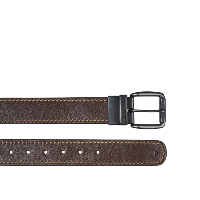 Hidesign KOS ALANZO 02-MEN-BROWN-REVERSIBLE BELT Brown