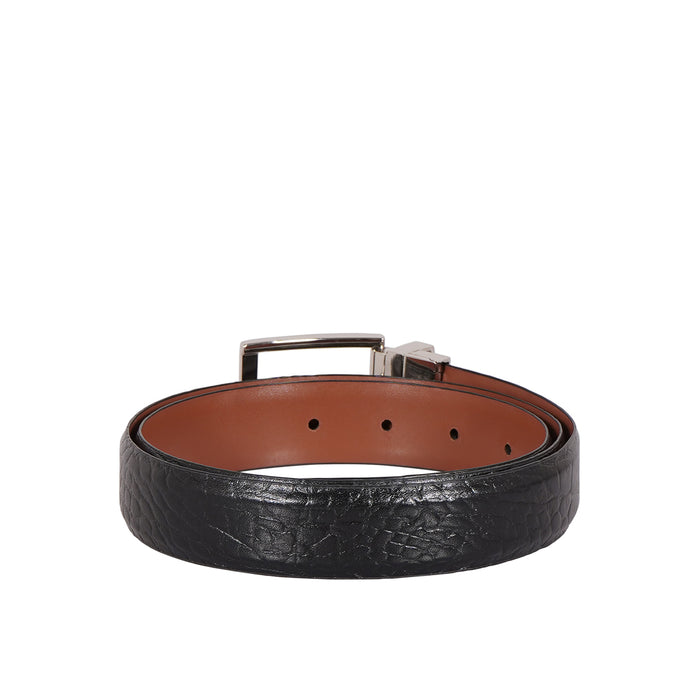 Hidesign PAROS ALEX 01-MEN-BLACK-REVERSIBLE BELT Black