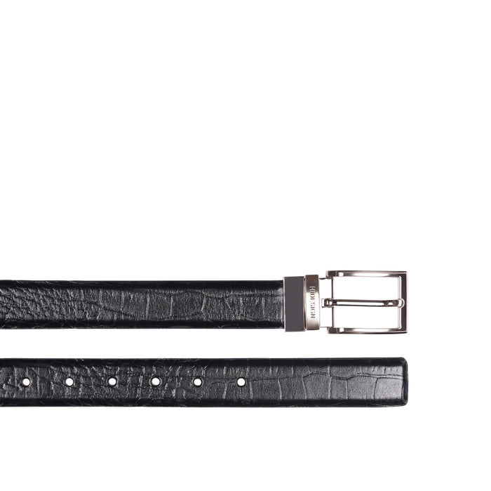 Hidesign PAROS ALEX 01-MEN-BLACK-REVERSIBLE BELT Black