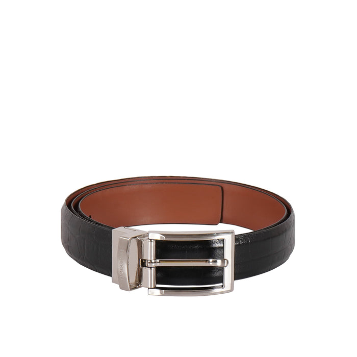 hidesign PAROS ALEX 01-MEN-BLACK-REVERSIBLE BELT Black