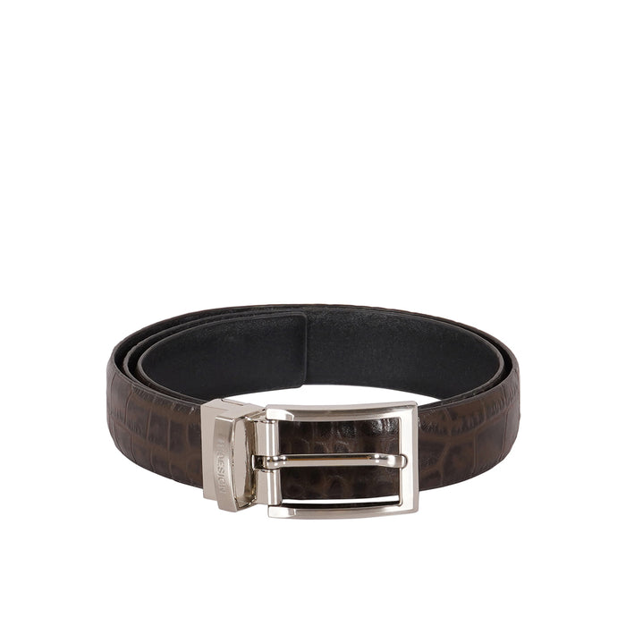 hidesign PAROS ALEX 01-MEN-BROWN-REVERSIBLE BELT Brown