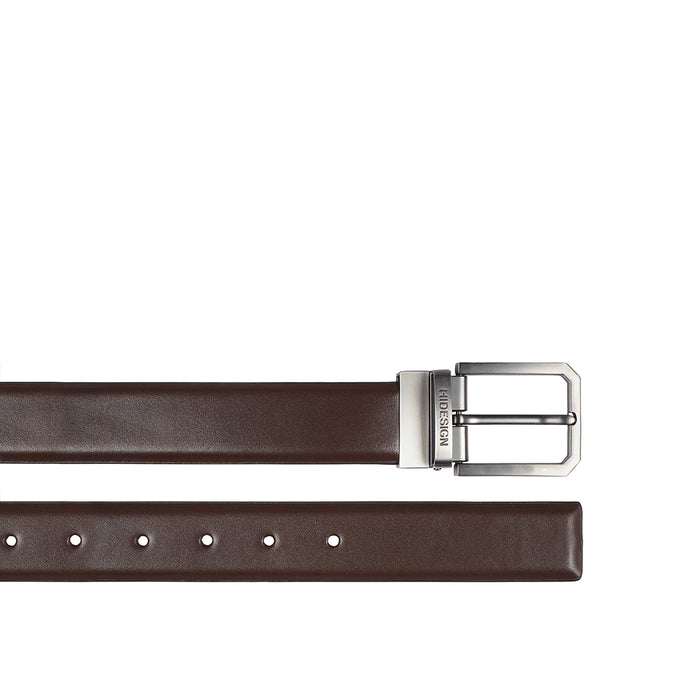 Hidesign PIQUE ADISON-MEN-BROWN-REVERSIBLE BELT Brown