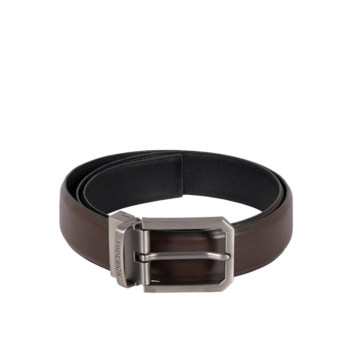hidesign PIQUE ADISON-MEN-BROWN-REVERSIBLE BELT Brown