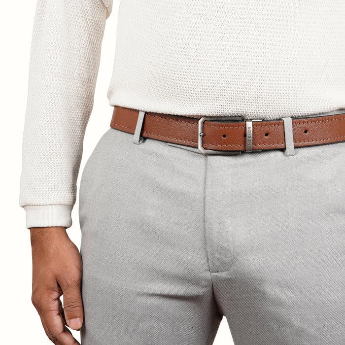 Hidesign PIQUE ALDO-MEN-BLACK-REVERSIBLE BELT Black