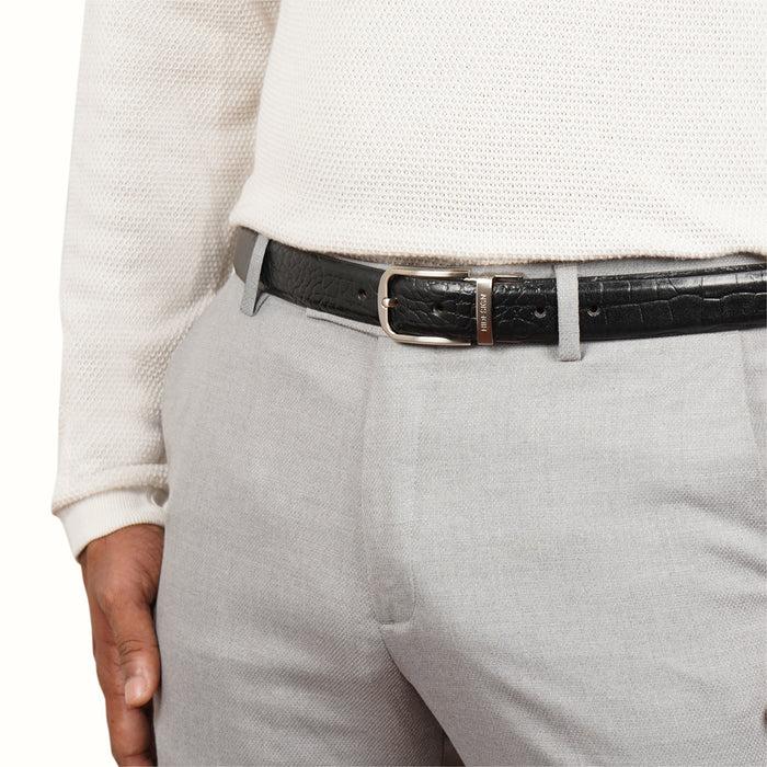 Hidesign SKYE ALEX 01-MEN-BLACK-REVERSIBLE BELT Black