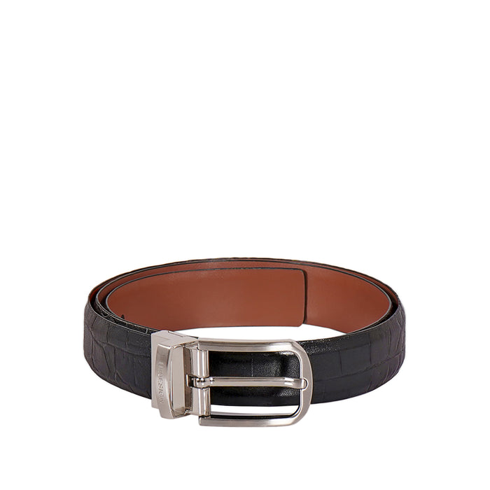 hidesign SKYE ALEX 01-MEN-BLACK-REVERSIBLE BELT Black