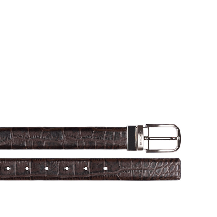 Hidesign SKYE ALEX 01-MEN-BROWN-REVERSIBLE BELT Brown