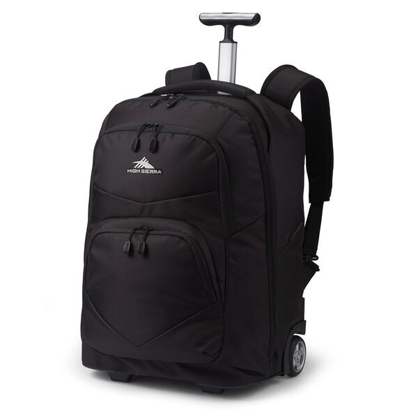 high sierra Freewheel Pro Wheeled Backpack Black