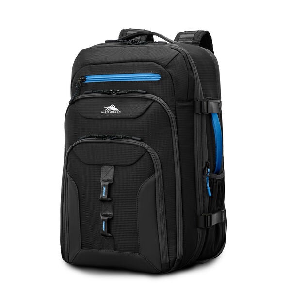 high sierra Hi-Life Travel Backpack Black/Blue
