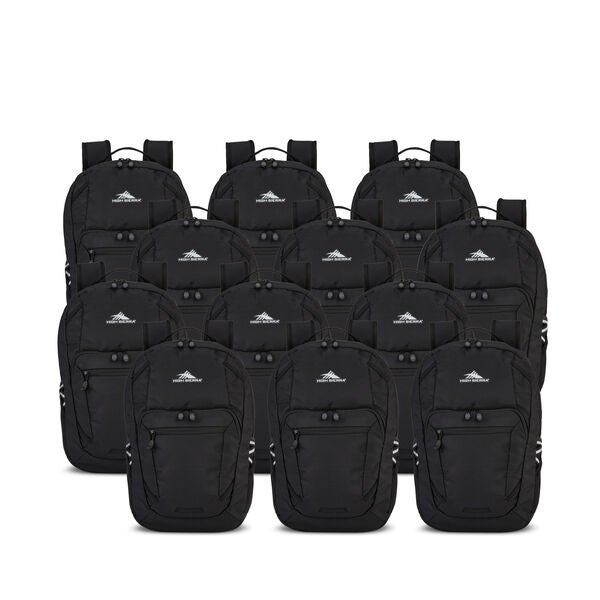 High Sierra Immerse Backpack 12-Pack Black