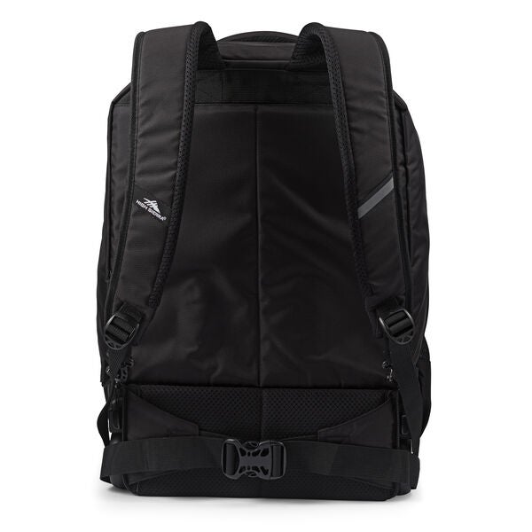 High Sierra Powerglide Pro Wheeled Backpack Black