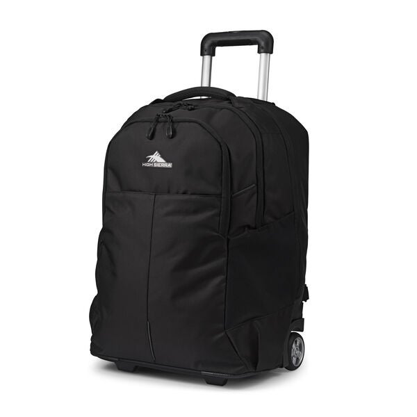 high sierra Powerglide Pro Wheeled Backpack Black
