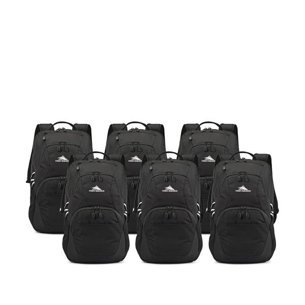 High Sierra Swoop SG Backpack 6-Pack Black