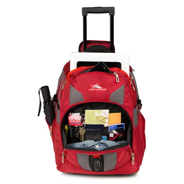 High Sierra XBT Wheeled Daypack Black