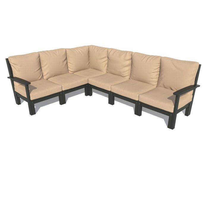 Highwood USA Bespoke Deep Seating: 6 Piece Sectional Sofa Set