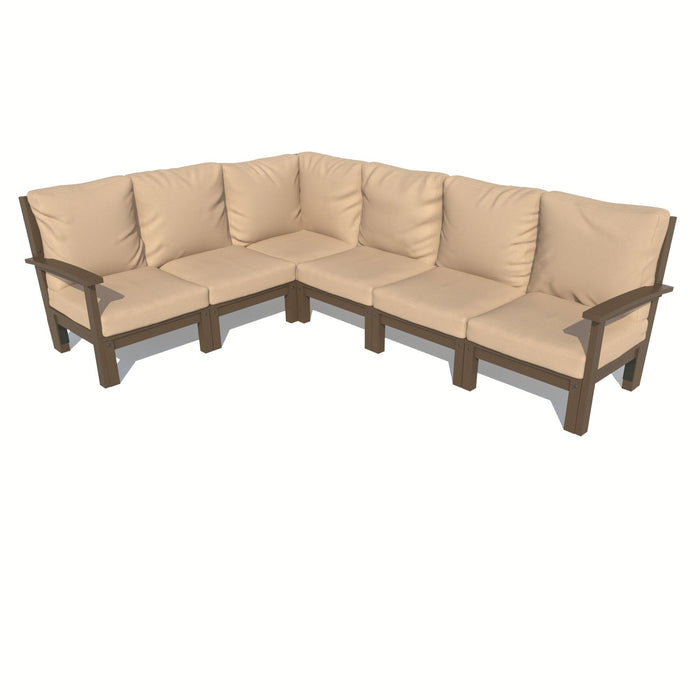 Highwood USA Bespoke Deep Seating: 6 Piece Sectional Sofa Set